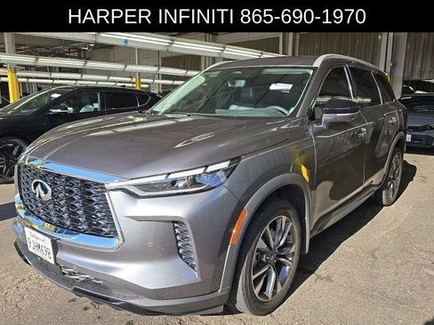 Used 2023 INFINITI QX60 Luxe w/ Performance Audio Package FWD image 1