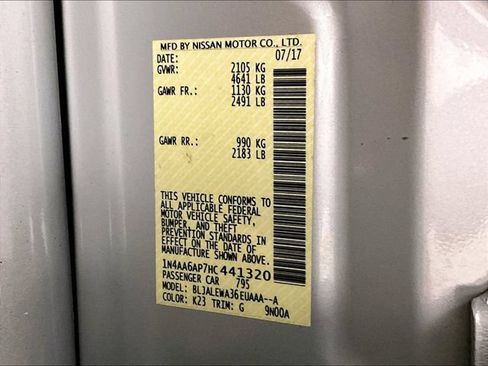 Used 2017 Nissan Maxima 3.5 SL FWD image 33
