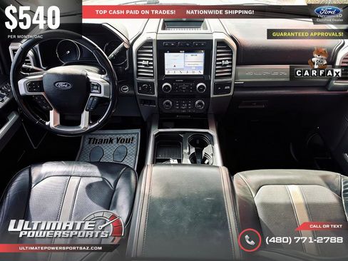 Used 2019 Ford F250 Platinum w/ Platinum Ultimate Package AWD/4WD image 18