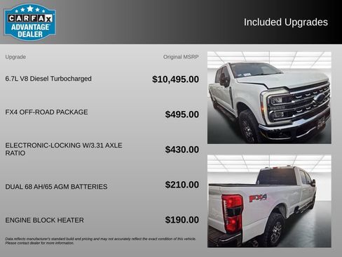 Used 2024 Ford F250 Lariat w/ FX4 Off-Road Package AWD/4WD image 3