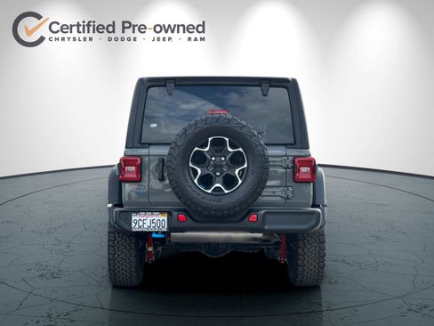 Used 2022 Jeep Wrangler Unlimited Rubicon 4xe w/ Cold Weather Group AWD/4WD image 5