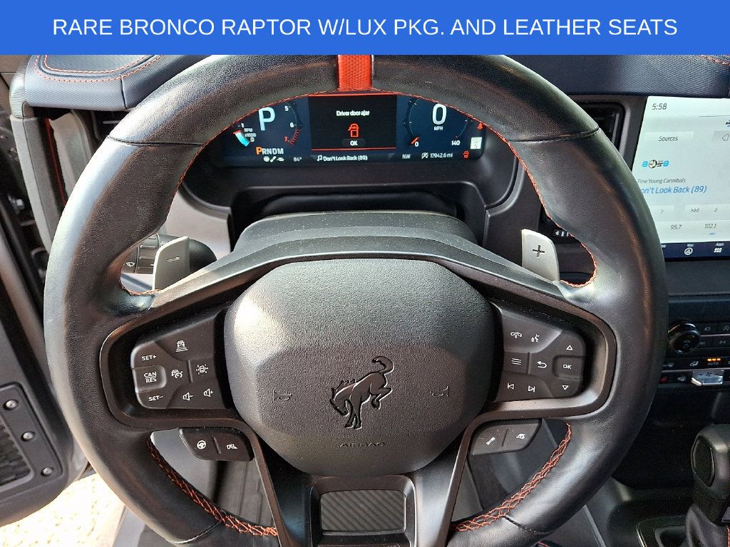 Used 2023 Ford Bronco Raptor AWD/4WD image 18