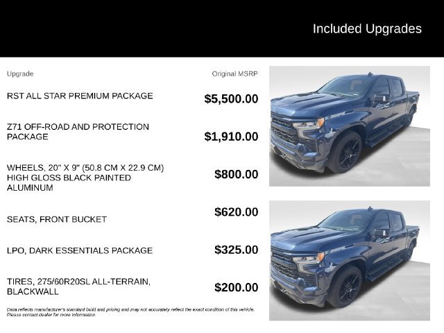 Used 2022 Chevrolet Silverado 1500 RST w/ RST All Star Premium Package AWD/4WD image 5
