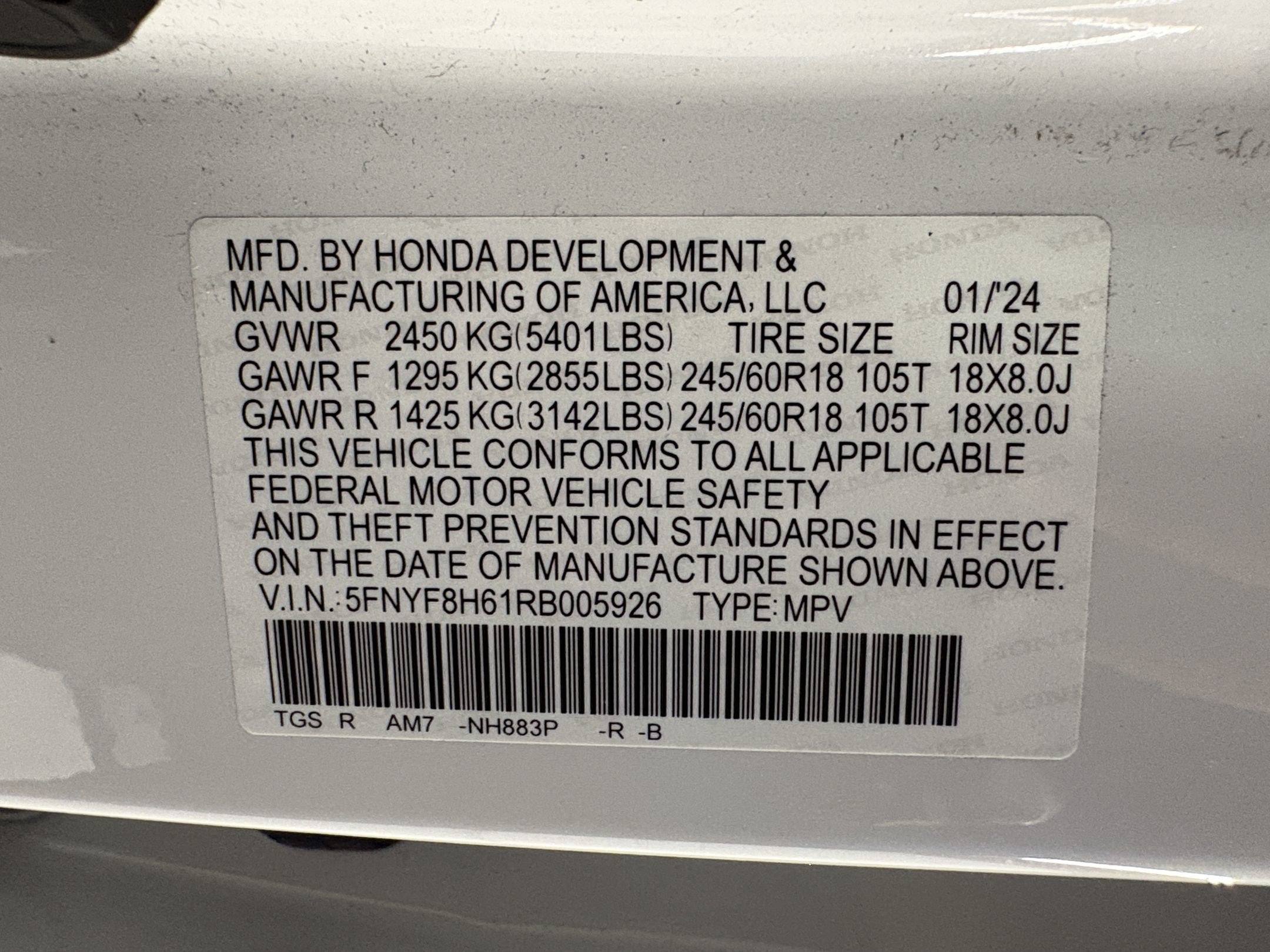 Used 2024 Honda Passport TrailSport image 26