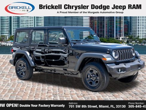 Used 2026 Jeep Wrangler Unlimited Sport AWD/4WD image 3