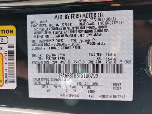 New 2026 Ford Mustang Coupe image 35