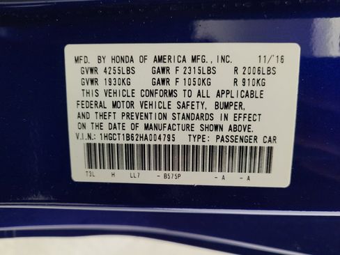 Used 2017 Honda Accord EX-L image 33