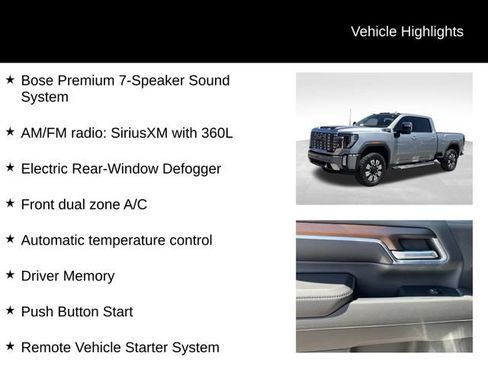 Used 2024 GMC Sierra 2500 Denali w/ Denali Reserve Package AWD/4WD image 15
