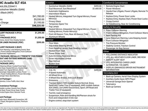 Used 2020 GMC Acadia SLT w/ Driver Alert Package II image 28