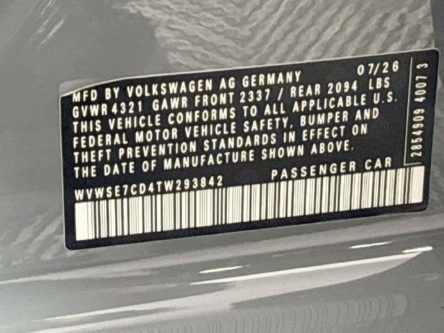 New 2026 Volkswagen GTI SE FWD image 33