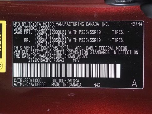 Used 2015 Lexus RX 350 FWD w/ Premium Package image 59