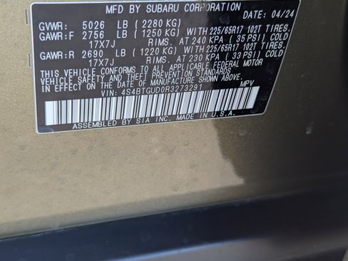 Certified 2024 Subaru Outback Wilderness image 31