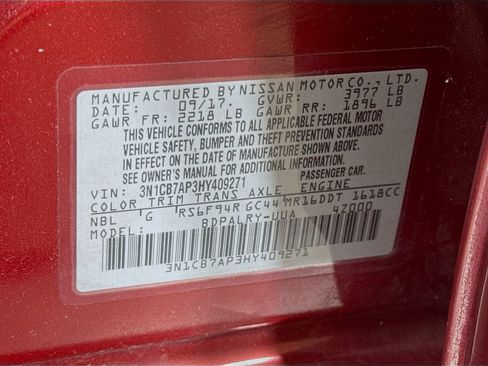 Used 2017 Nissan Sentra SR Turbo w/ SR Turbo Premium Package image 41