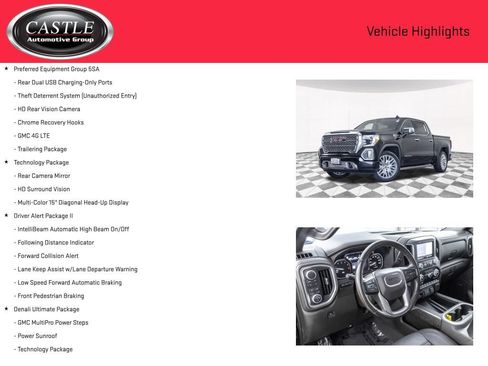 Used 2019 GMC Sierra 1500 Denali w/ Denali Ultimate Package AWD/4WD image 12