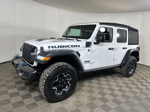 Used 2023 Jeep Wrangler Unlimited Rubicon 4xe w/ Cold Weather Group image 7