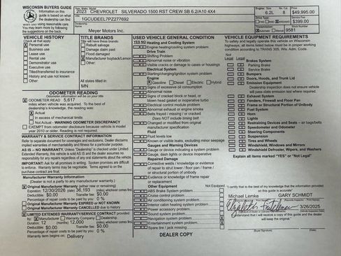 Used 2023 Chevrolet Silverado 1500 RST w/ Convenience Package II image 32