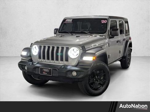 Used 2020 Jeep Wrangler Unlimited Sport S image 1