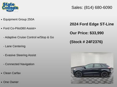 Used 2024 Ford Edge ST-Line AWD/4WD image 6