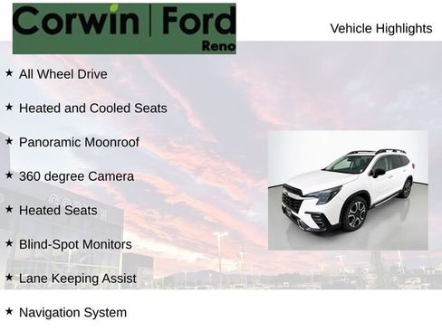 Used 2024 Subaru Ascent Touring AWD/4WD image 8