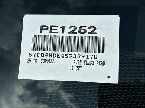 Certified 2025 Toyota Corolla LE FWD image 29