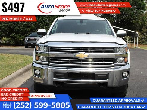 Used 2015 Chevrolet Silverado 2500 LT w/ LT Fleet Convenience Package AWD/4WD image 3