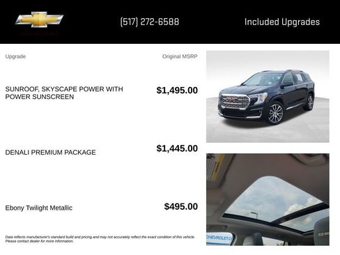 Used 2023 GMC Terrain Denali w/ Denali Premium Package AWD/4WD image 15