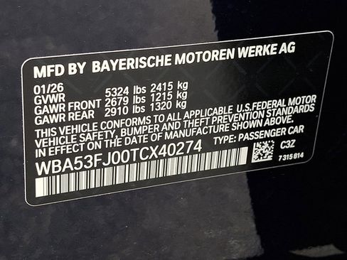New 2026 BMW 530i xDrive w/ M Sport Package AWD/4WD image 19