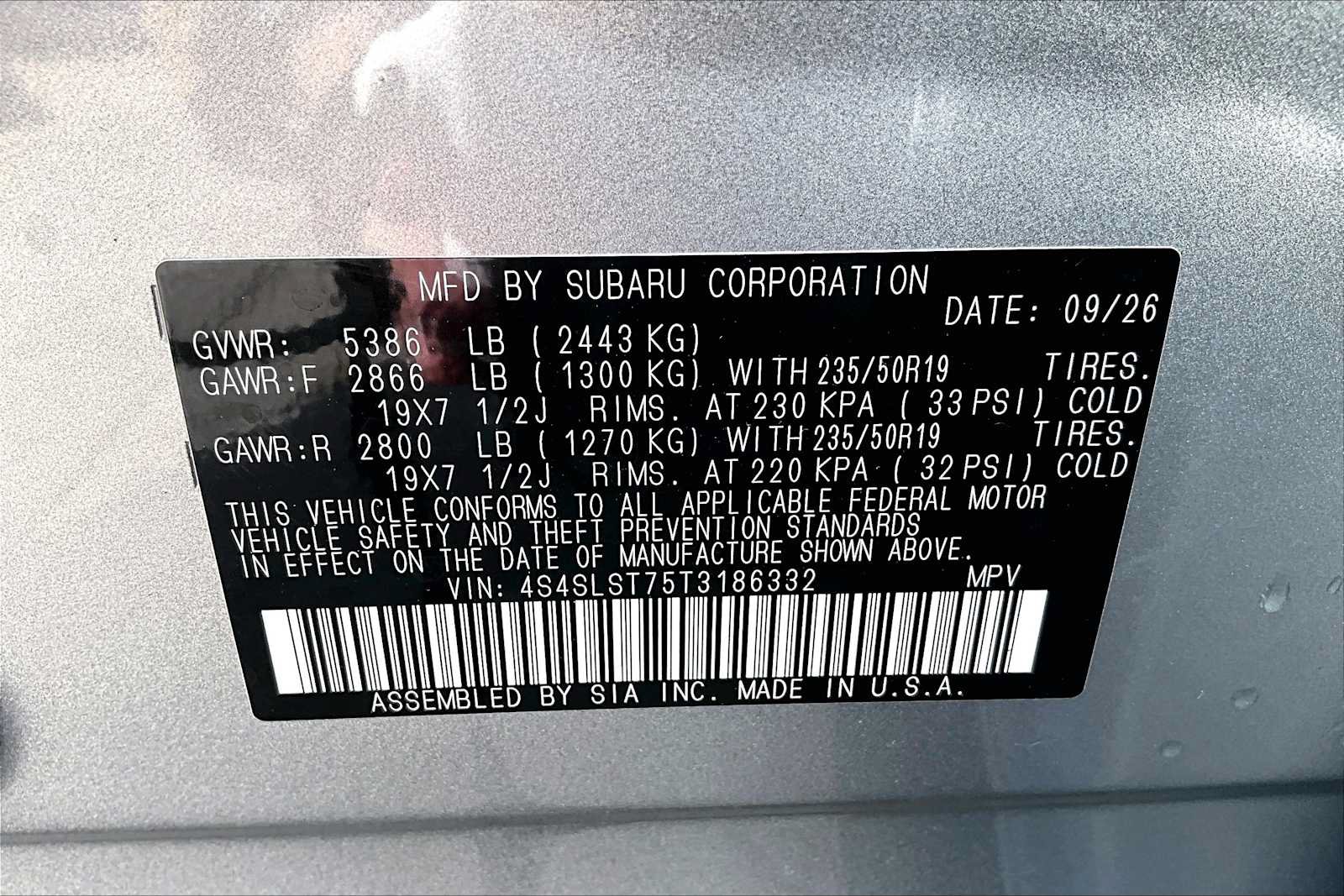 New 2026 Subaru Forester Touring AWD/4WD image 18