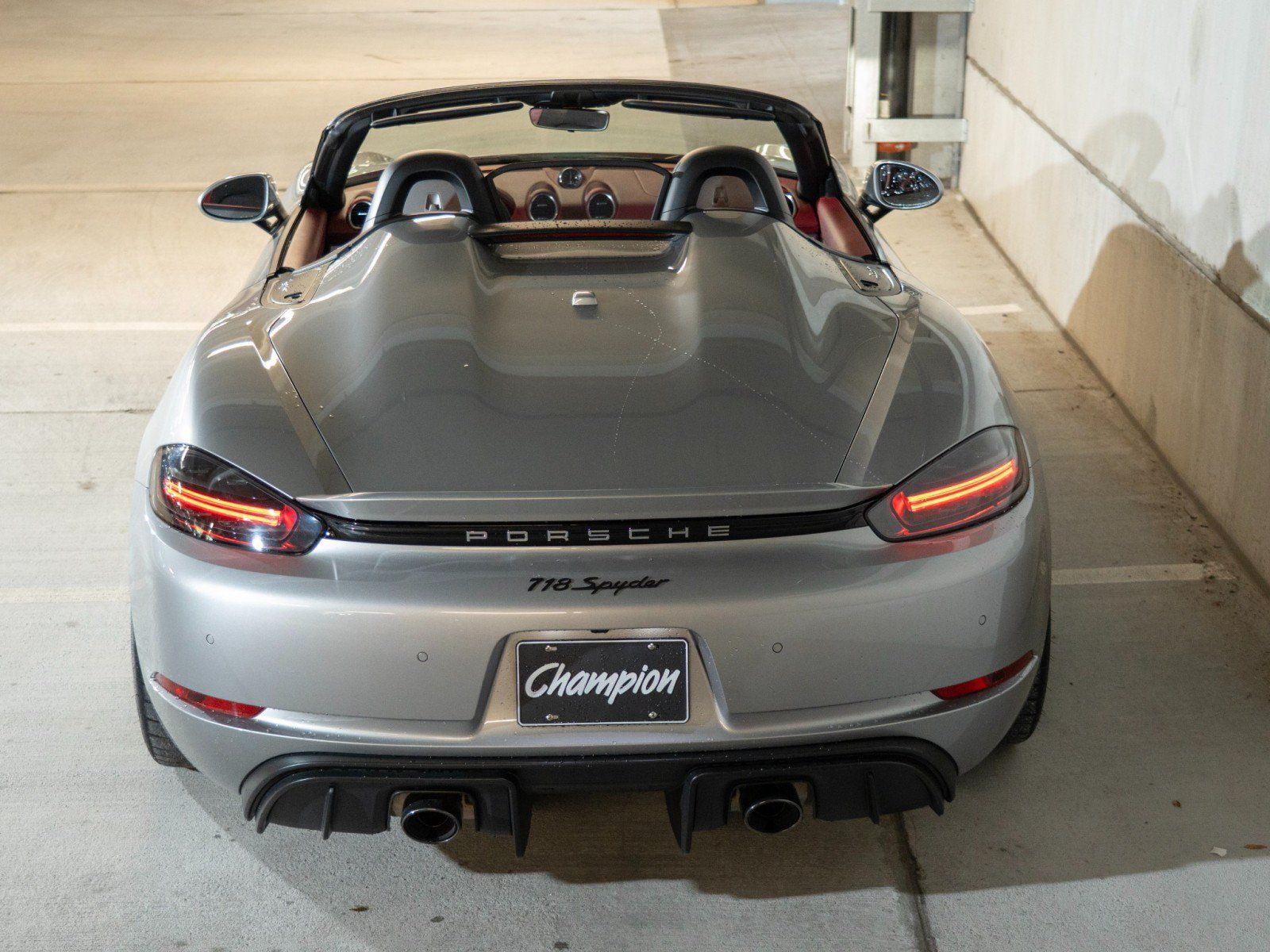 Certified 2020 Porsche 718 Boxster Spyder RWD image 10
