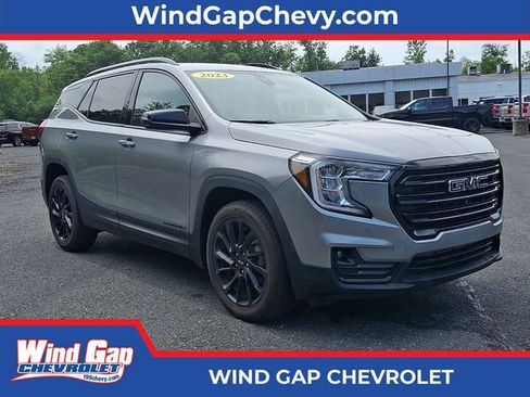 Certified 2023 GMC Terrain SLT w/ Tech Package AWD/4WD image 1