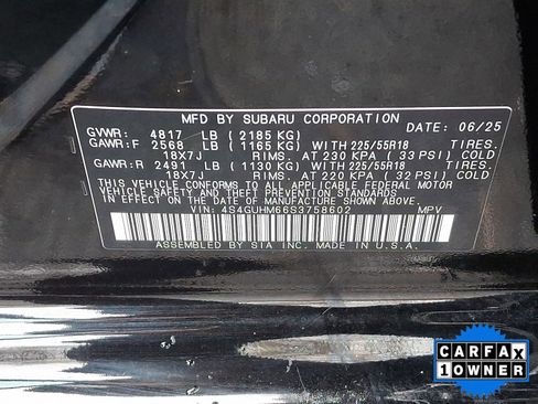 Certified 2025 Subaru Crosstrek 2.5i Limited AWD/4WD image 52