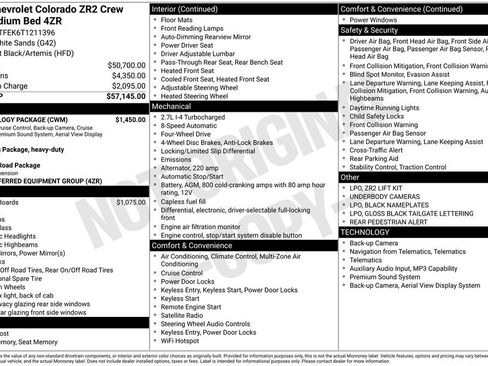 New 2026 Chevrolet Colorado ZR2 w/ Technology Package image 4