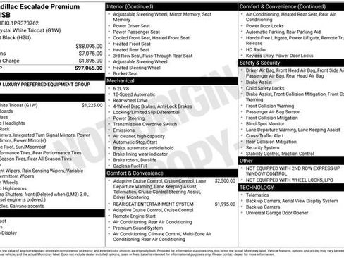 Used 2023 Cadillac Escalade Premium Luxury RWD image 4