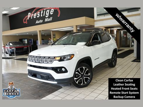 Used 2022 Jeep Compass Limited AWD/4WD image 1
