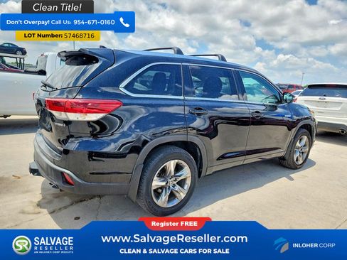 Used 2019 Toyota Highlander Limited Platinum AWD/4WD image 4