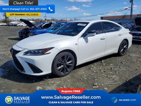Used 2019 Lexus ES 350 F Sport w/ Accessory Package 2 FWD image 1