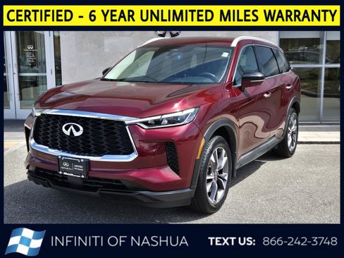 Certified 2023 INFINITI QX60 Luxe w/ Cargo Package image 1