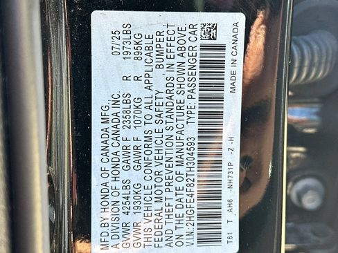 Used 2026 Honda Civic Sport image 27