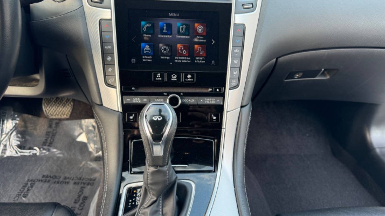 Used 2021 INFINITI Q50 Luxe w/ Cargo Package AWD/4WD image 23