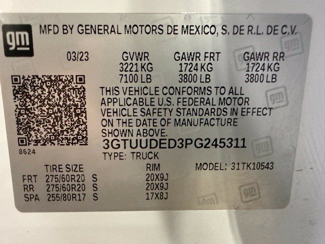 Used 2023 GMC Sierra 1500 SLT w/ SLT Convenience Package AWD/4WD image 25