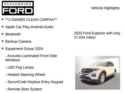 Used 2023 Ford Explorer XLT w/ Equipment Group 202A AWD/4WD image 7