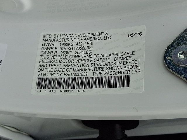 Certified 2026 Honda Accord LX image 26