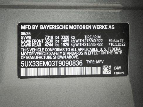 Used 2026 BMW X7 M60i w/ Executive Package AWD/4WD image 40