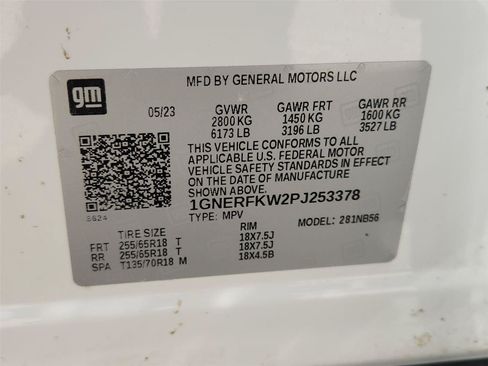 Used 2023 Chevrolet Traverse LS w/ Safety Package FWD image 32