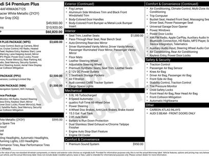 Used 2021 Audi S4 Premium Plus w/ Premium Plus Package