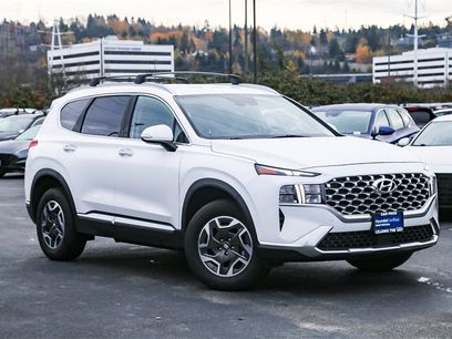 Used 2022 Hyundai Santa Fe Blue