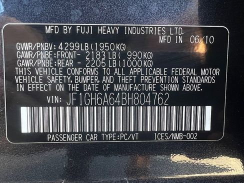 Used 2011 Subaru Impreza 2.5i image 20