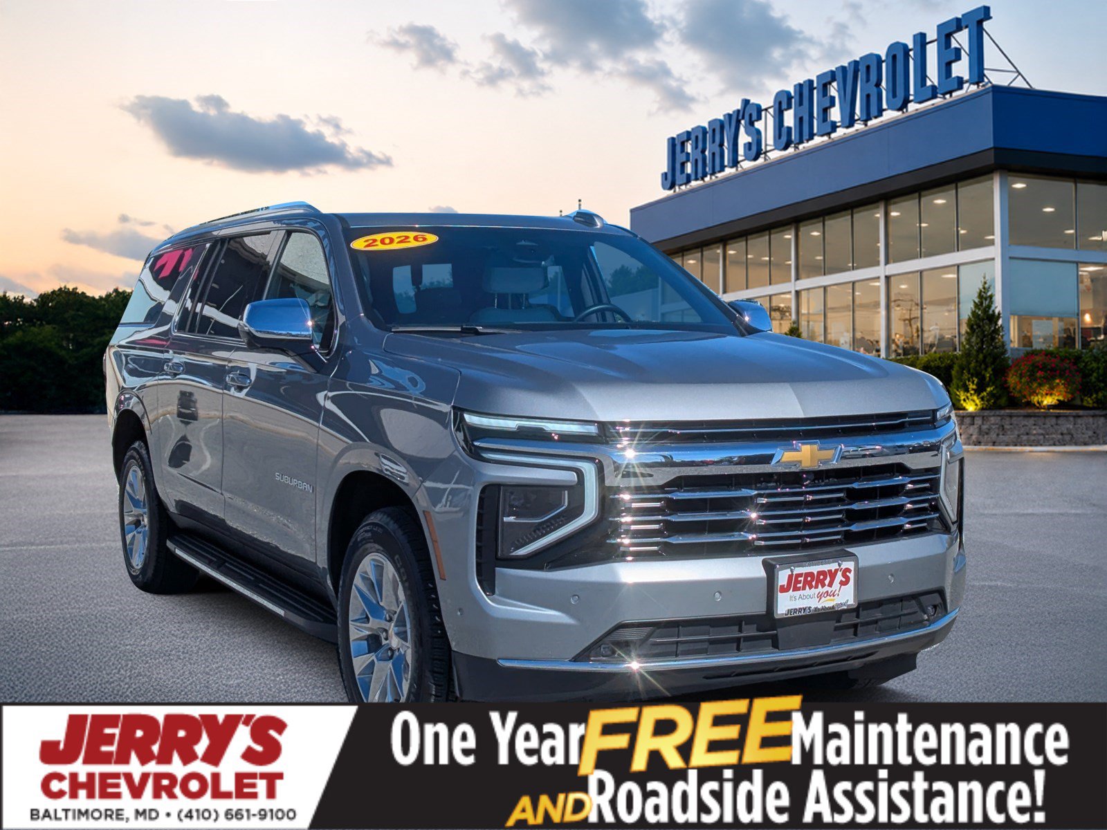 Used 2026 Chevrolet Suburban Premier AWD/4WD image 1