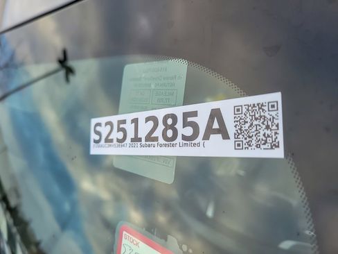 Certified 2021 Subaru Forester Limited w/ Popular Package #3 image 27