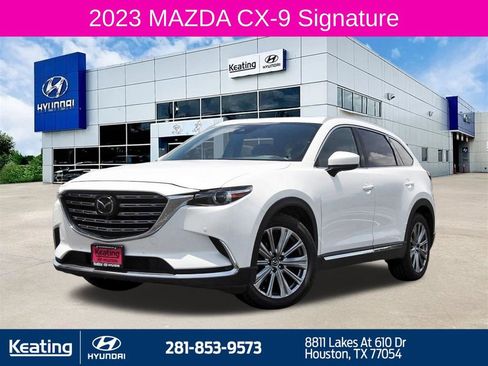 Used 2023 MAZDA CX-9 Signature AWD/4WD image 1